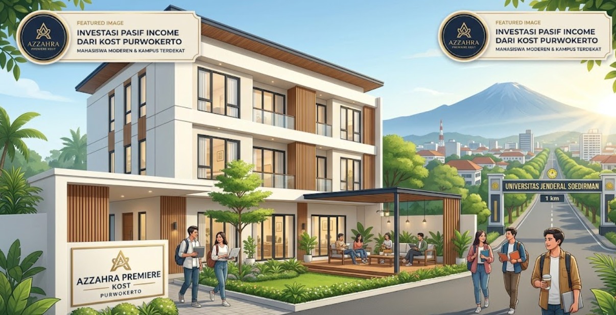 Amankan Kekayaan Lewat Investasi Rumah Kost di Purwokerto